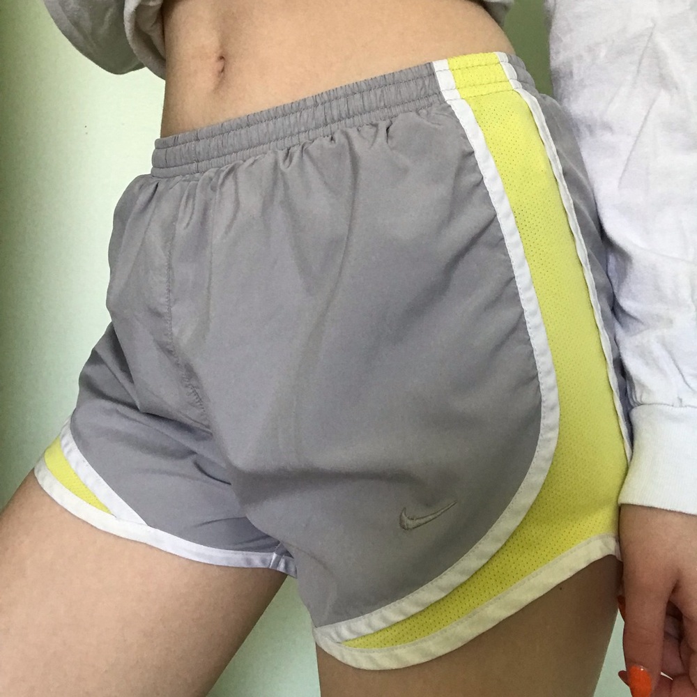 grey Nike shorts